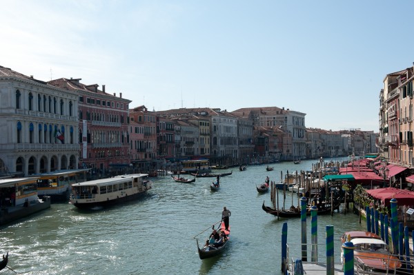 Morning Traffic on the Grand Canal