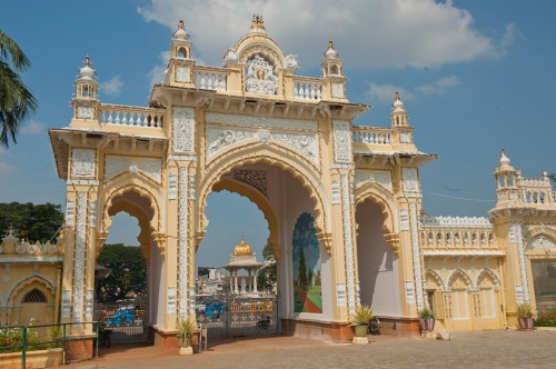 Gate at Maharaja's Palace