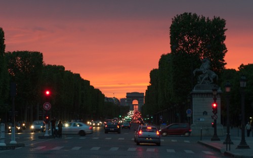 Paris Sunset-2