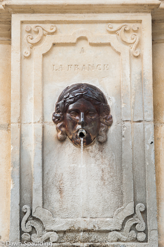 One of many fountains