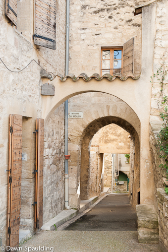 Down a typical street