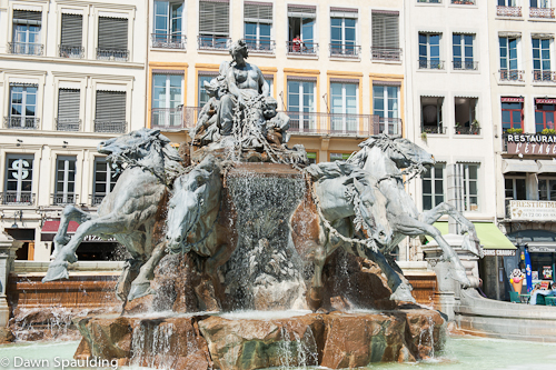 Frédéric-Auguste Bartholdi's contribution to Lyon 
