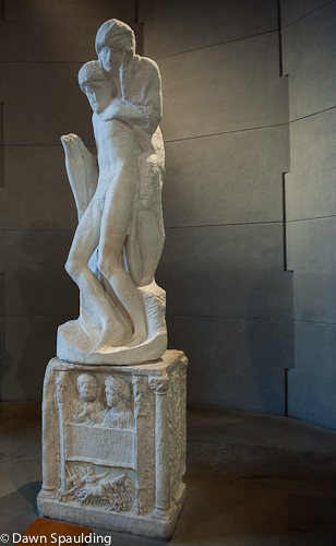 One of Michelangelo’s last sculptures, the unfinished Pietà Rondanini