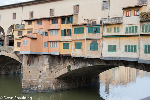 Florence's most famous bridge