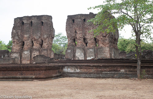 Remnants of an ancient grand palace